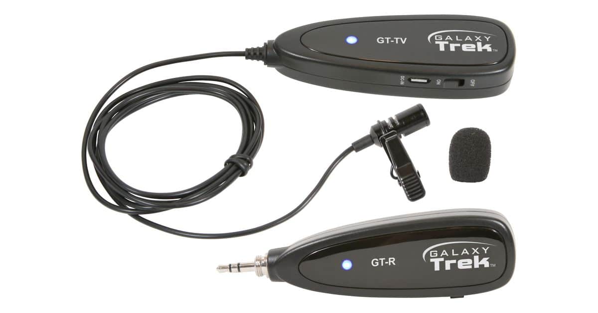 GT-V Lavalier and Receiver