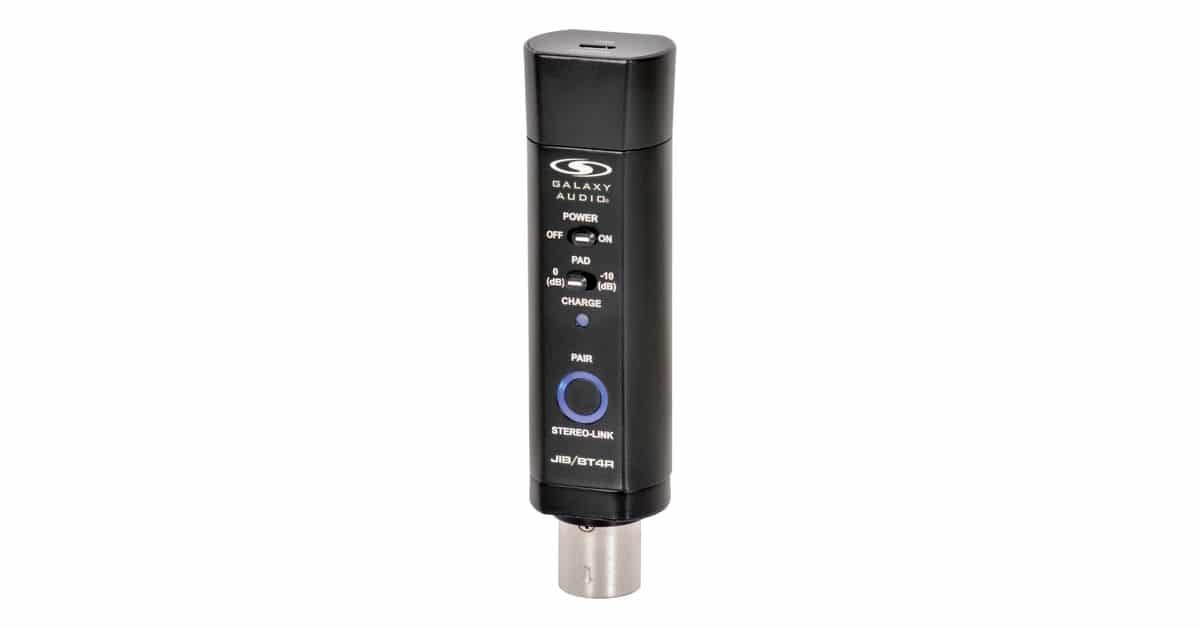 JIB/BT4R XLR Bluetooth Receiver